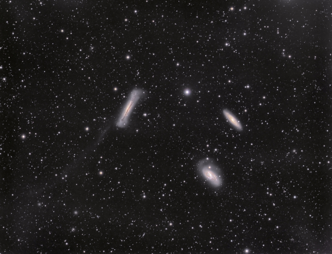 Leo Trio from BMV Observatories