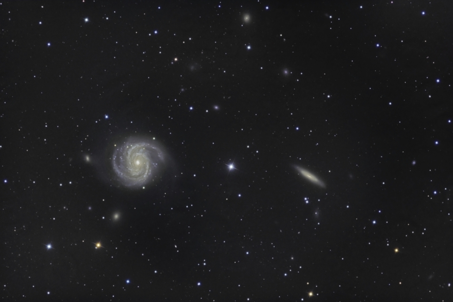 M100 from BMV Observatories