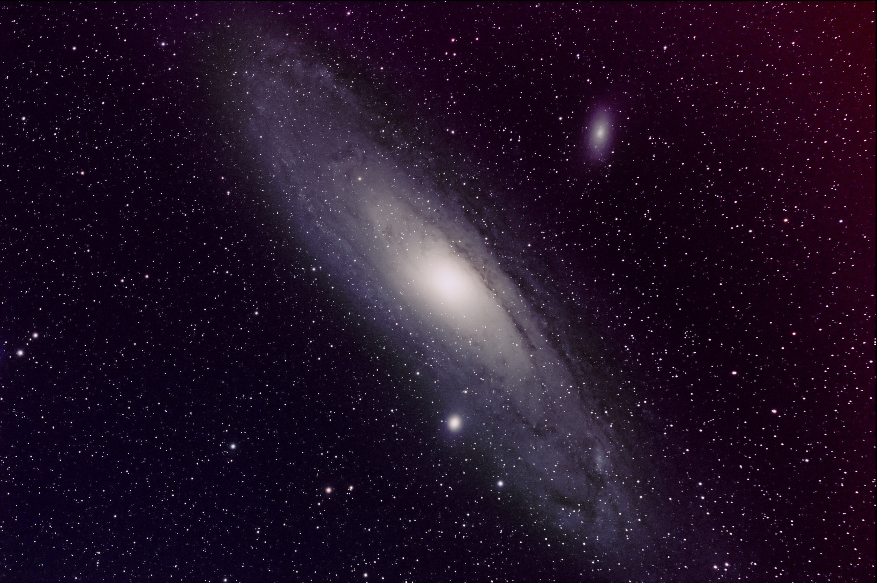 4. Галактика Андромеды (m 31, NGC 224, Андромеда или туманность Андромеды)