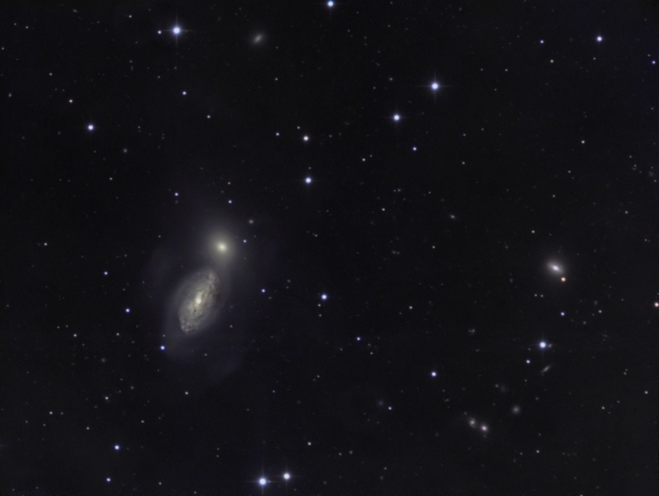 NGC 3227 from BMV Observatories